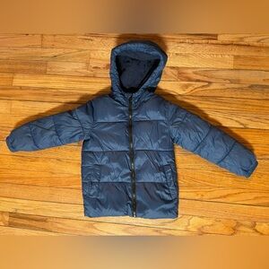 Old Navy Kids Blue Puffer Jacket XS